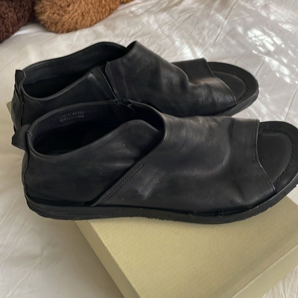 A.S. 98 Riley Sandals — Black Size 39 - Picture 6 of 7